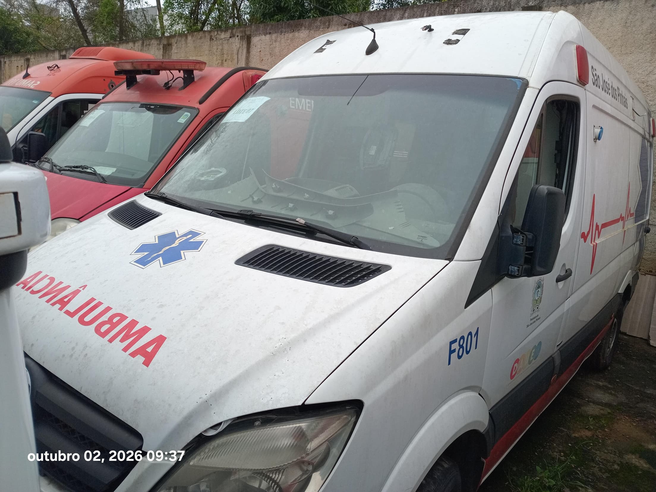 Ambulância Mercedes Benz Sprinter 2014 — foto 3
