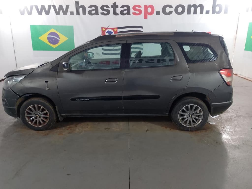 Chevrolet Spin 1.8l MT LT ADV 2014, cinza