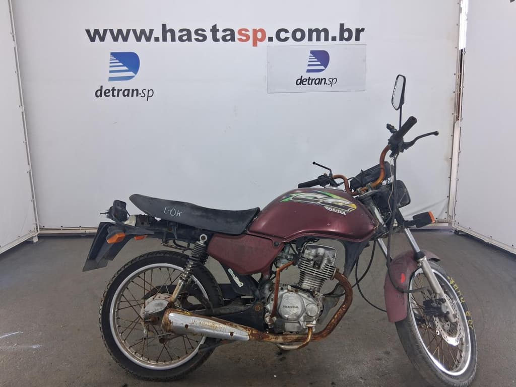 Honda CG 125 Titan KS / Today 125 1997, vermelha