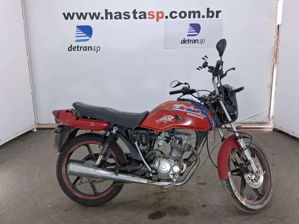 Honda CG 125 Titan KS / Today 125 1996, vermelha