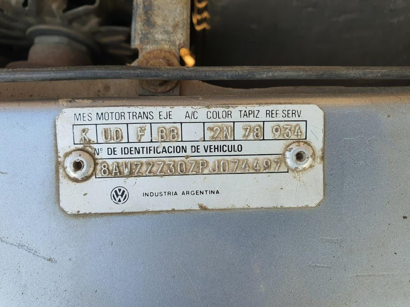 Volkswagen Imp/vw GOL CL 1.8 1994 — foto 5