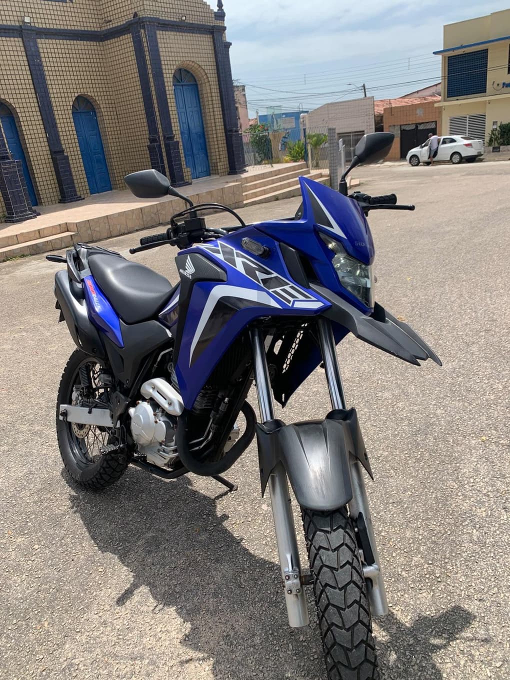 Honda XRE 300 Rally 2019, azul