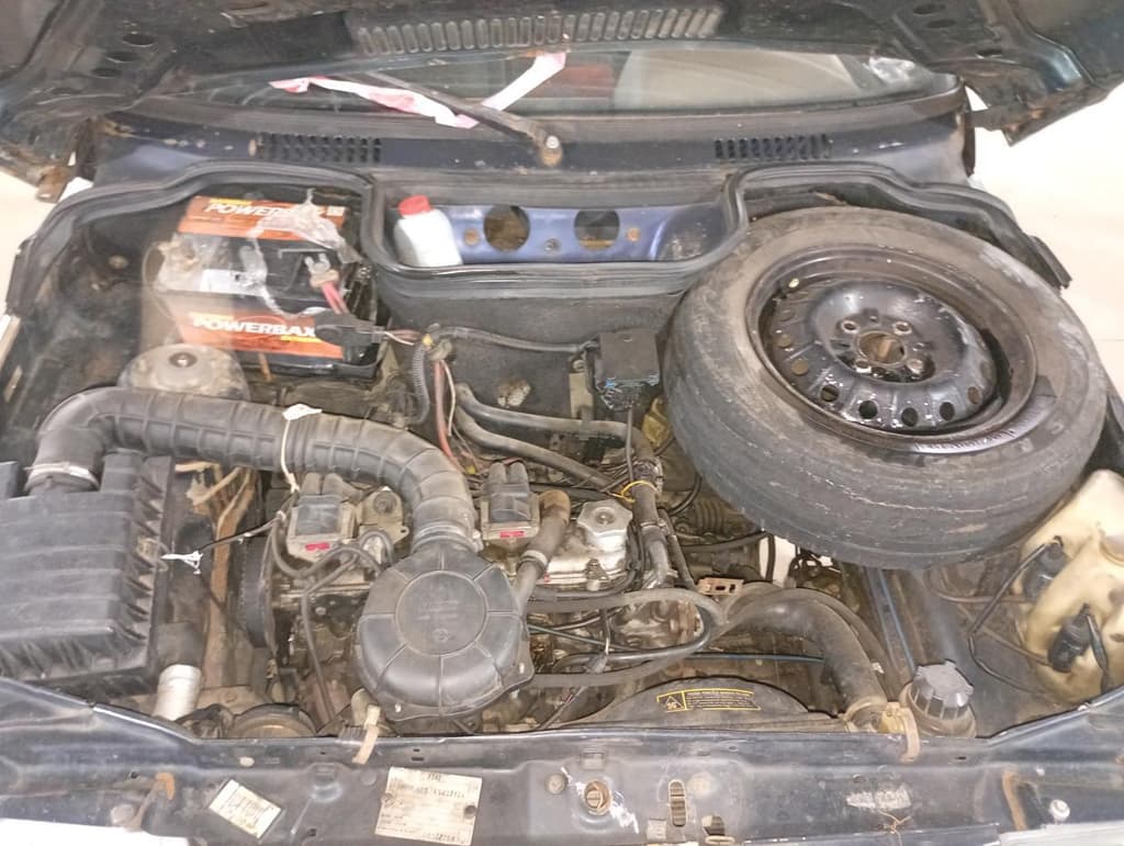 Fiat UNO Mille EP 1996, azul