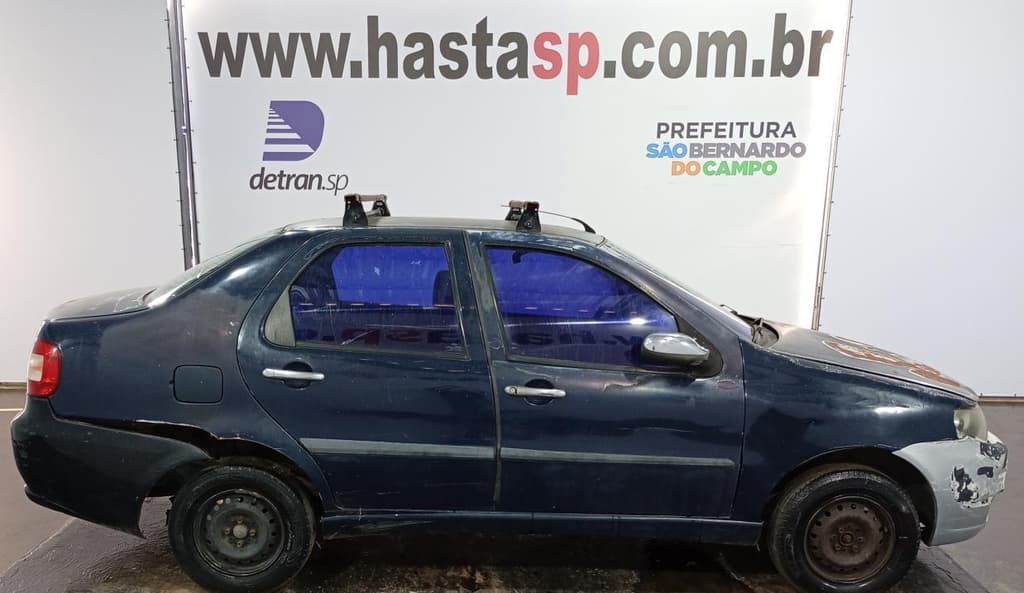 Fiat Siena Fire Flex 2008, azul