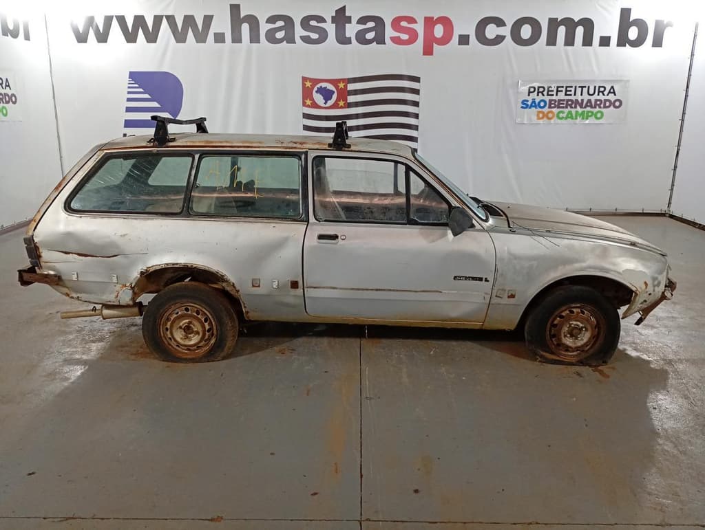 Chevrolet Chevette Marajo 1986, cinza