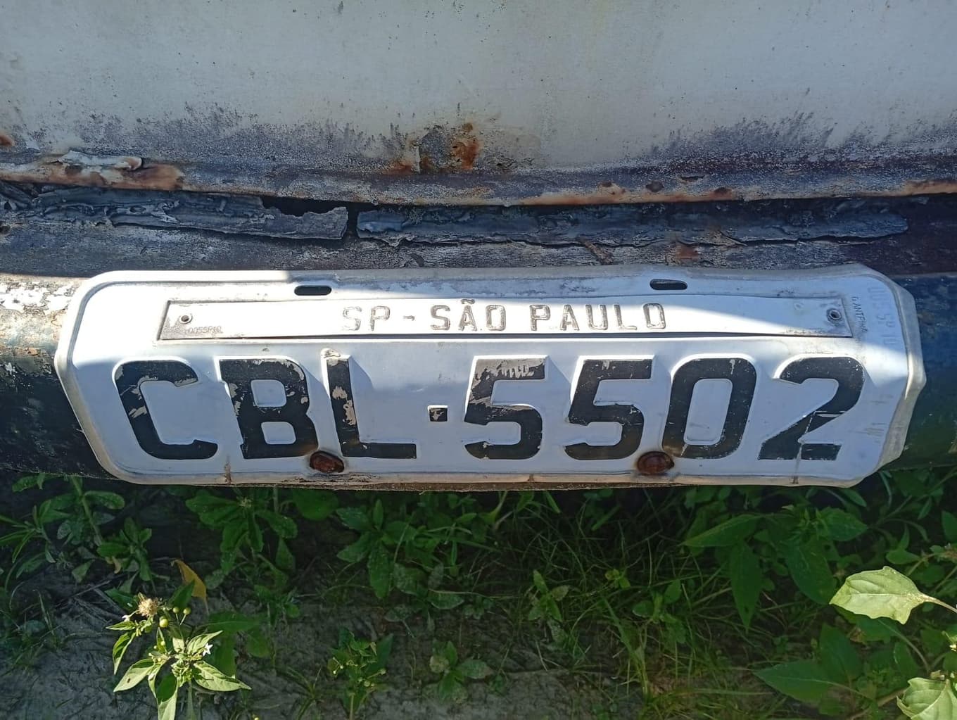 Volkswagen Kombi 1989, branca