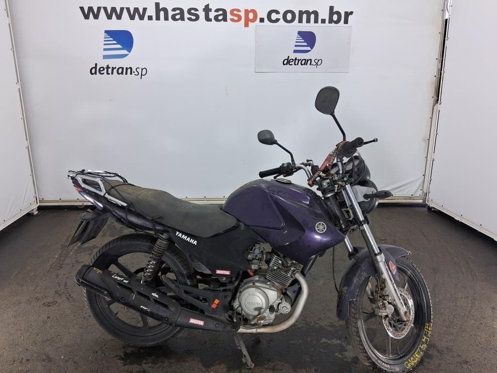 Yamaha Factor Ybr125 ED 2011, roxa