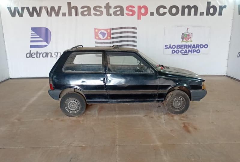 Fiat UNO Eletronic 1994, preta