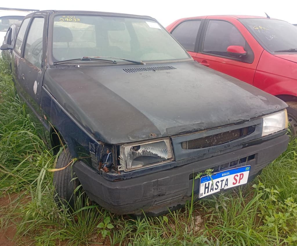 Fiat UNO Mille Fire 2003, preta