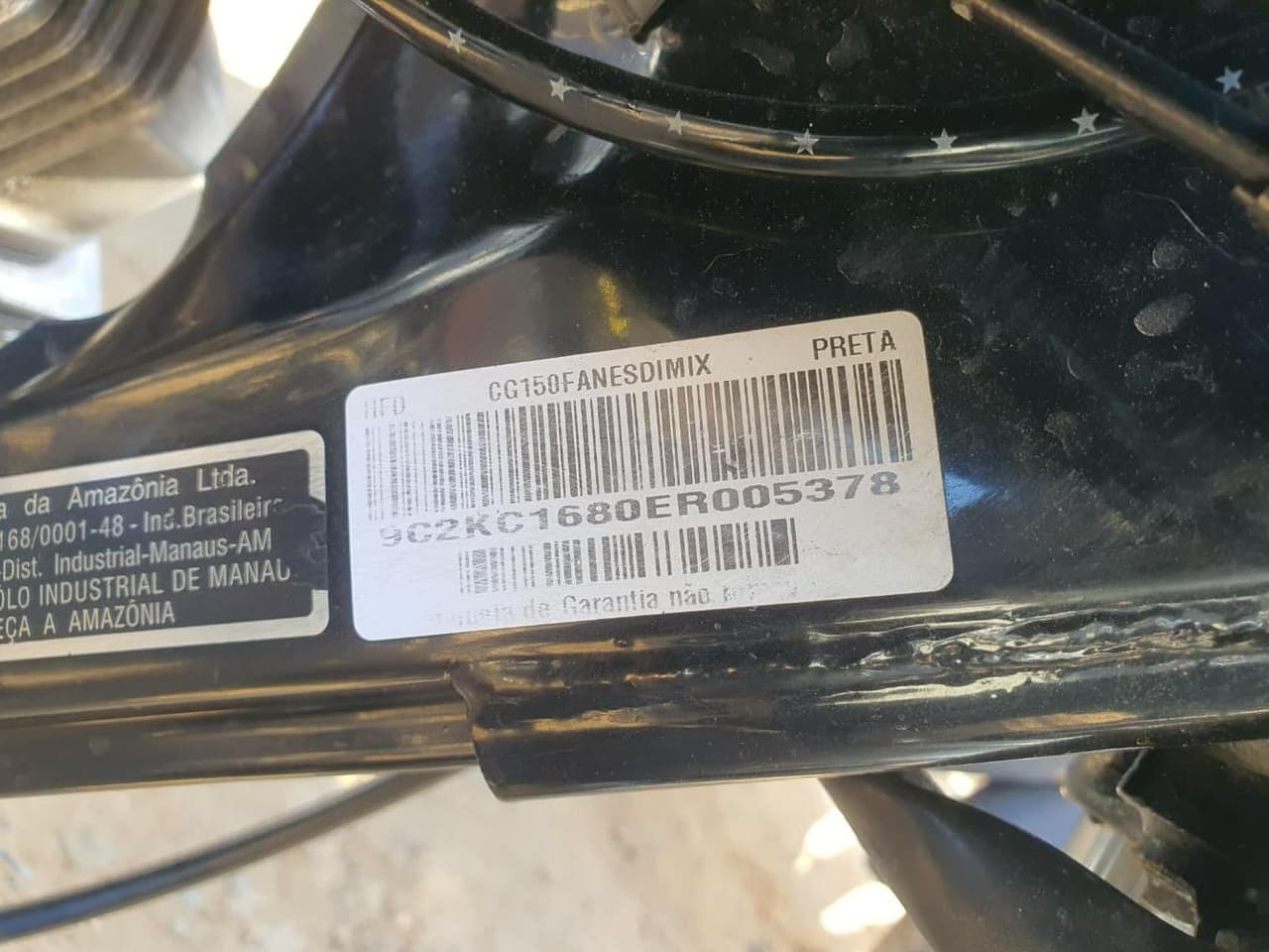 Honda Honda/cg 150 FAN Esdi 2014 — foto 8