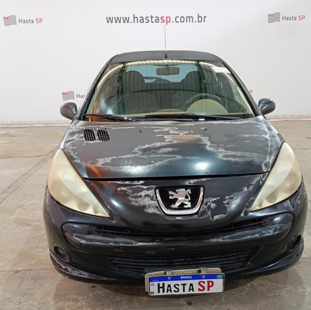 Peugeot 207hb XR 2010, preta