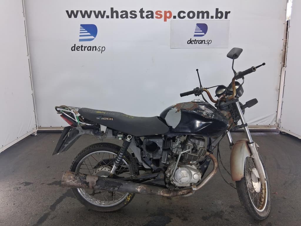Honda CG 150 Titan KS 2005, preta