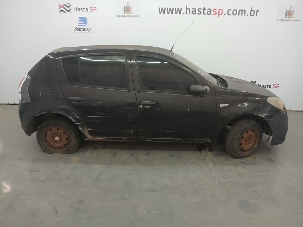 Renault Sandero Aut1016v 2012, preta