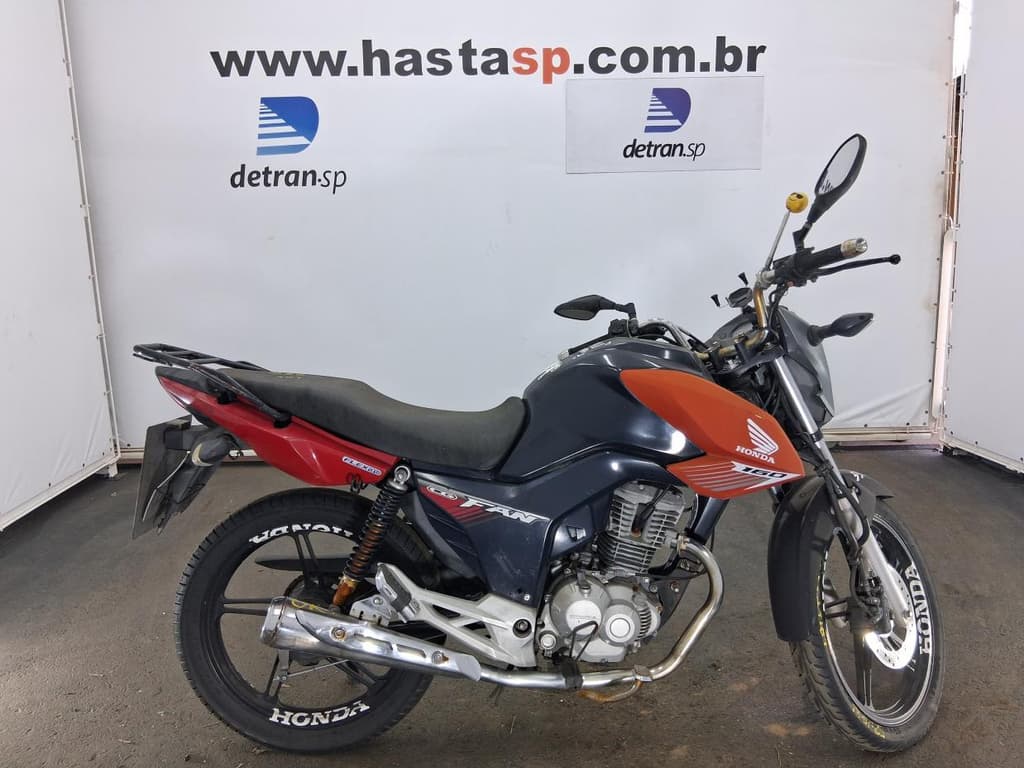 Honda CG 160 FAN 2019, preta