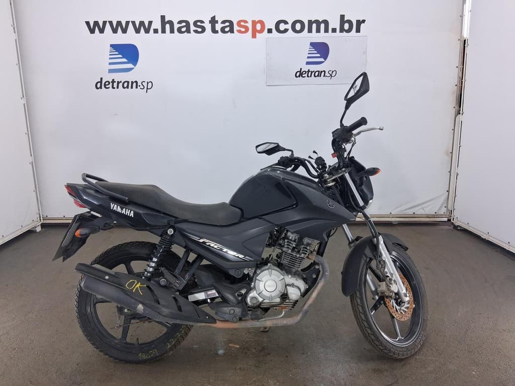 Yamaha Ybr125i Factor ED 2023, preta