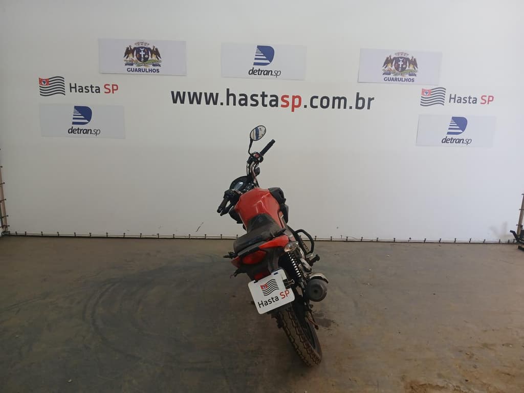 Honda CG 160 FAN 2024, vermelha