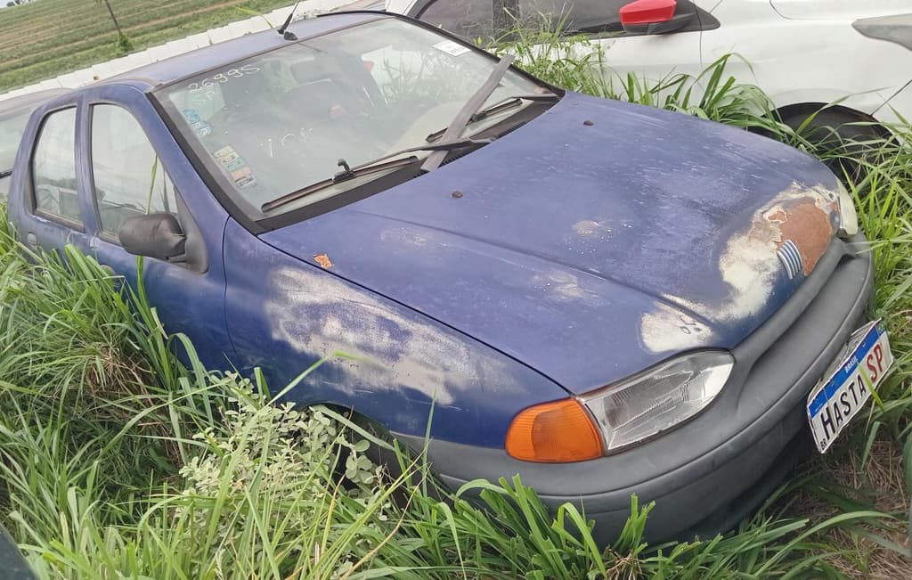 Fiat Palio EDX 1997, azul