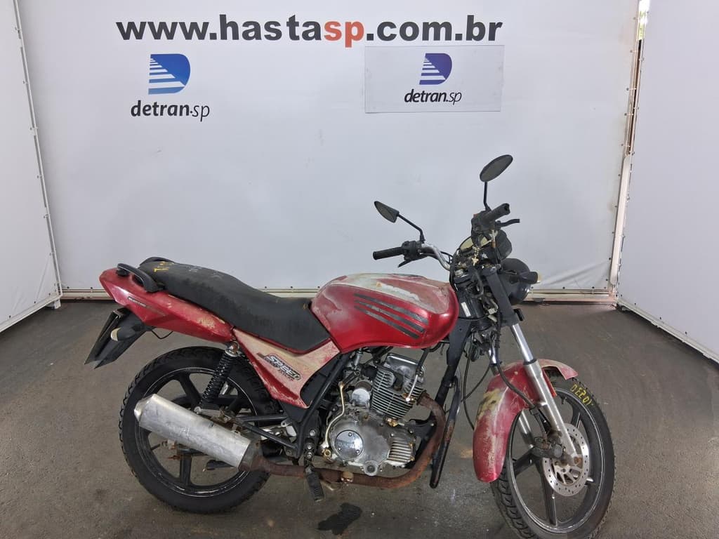 Dafra Speed 150 2008, vermelha
