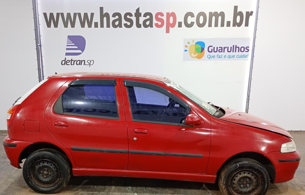Fiat Palio EX 2003, vermelha