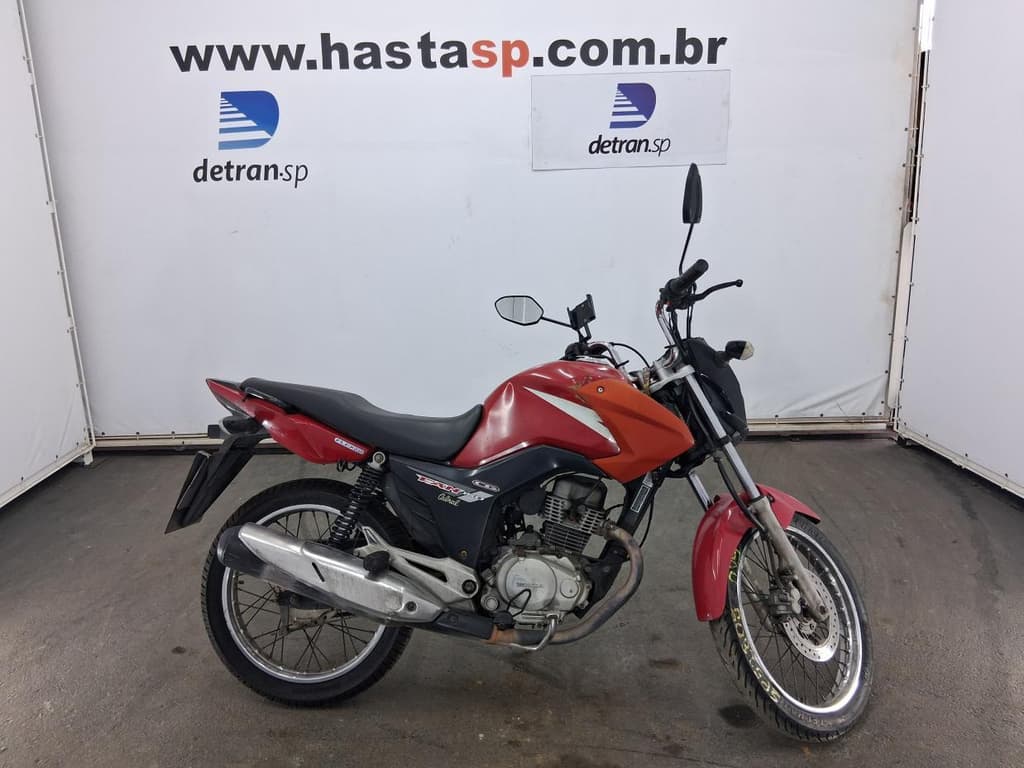 Honda CG 150 FAN Esdi 2015, vermelha