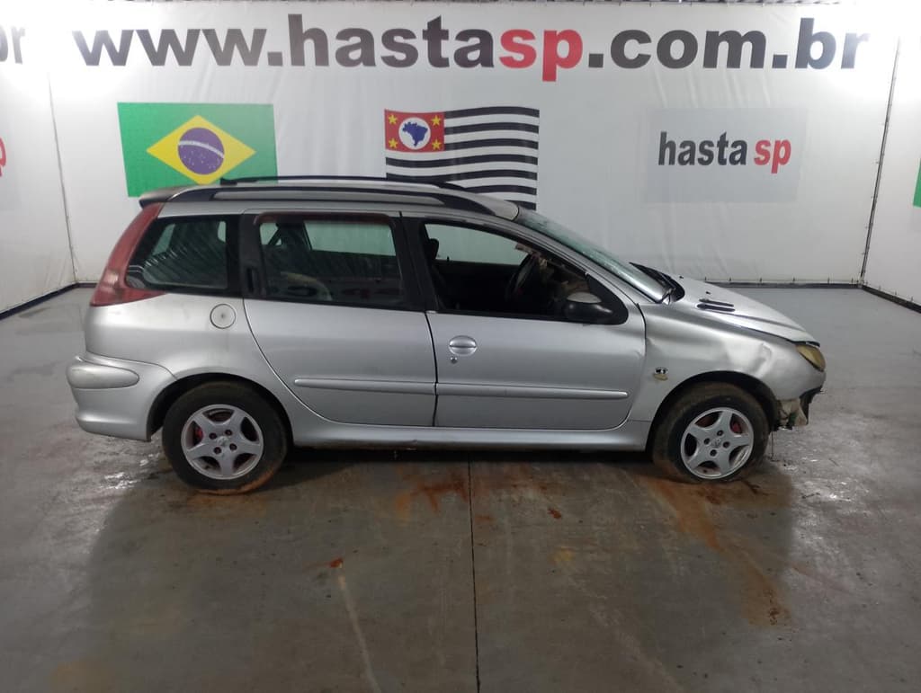 Peugeot 206 Sw16 Feli FX 2006, prata