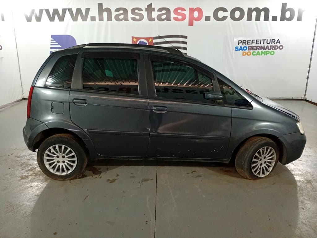 Fiat Idea ELX Flex 2007, cinza