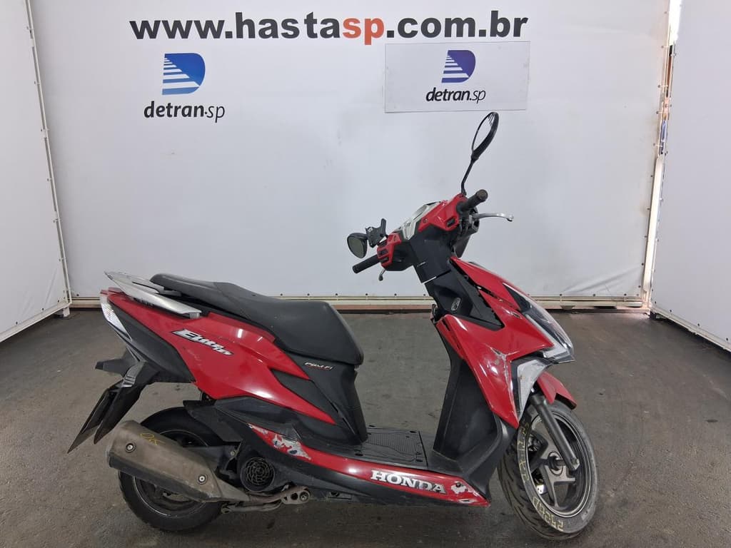 Honda Elite 125 2019, vermelha
