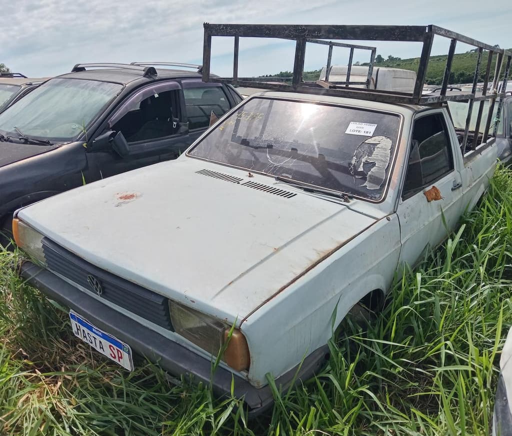 Volkswagen Parati 1986, cinza