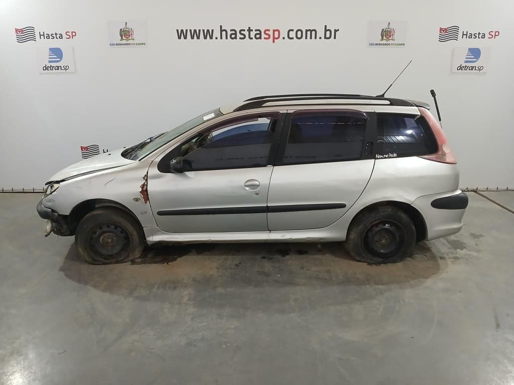 Peugeot 206 Sw14 Pres FX 2007, prata