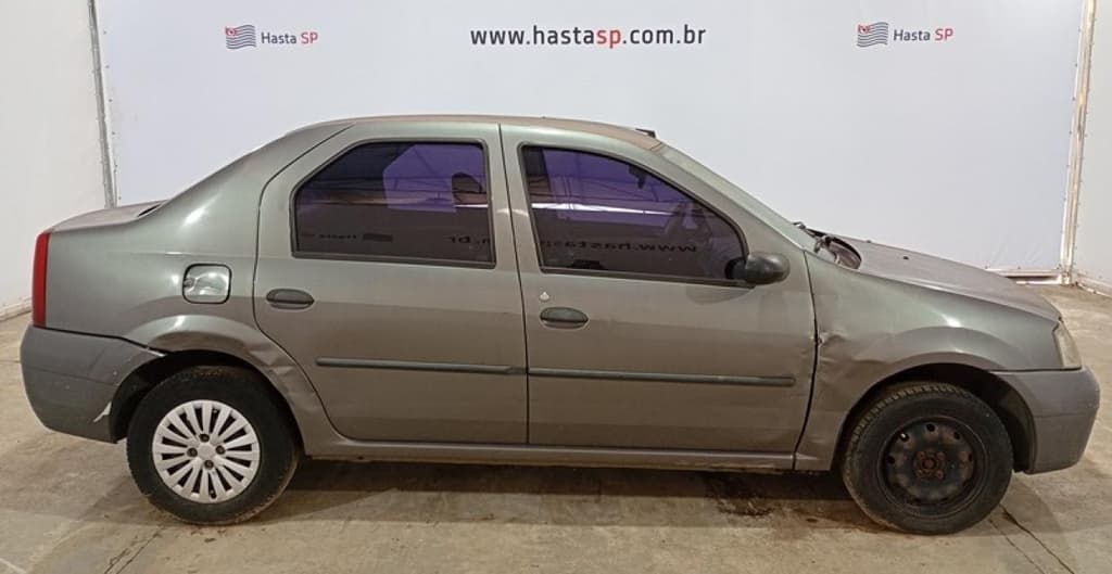Renault Logan EXP 1016v 2008, cinza