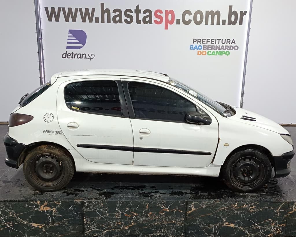 Peugeot 206 14 Feline FX 2006, branca