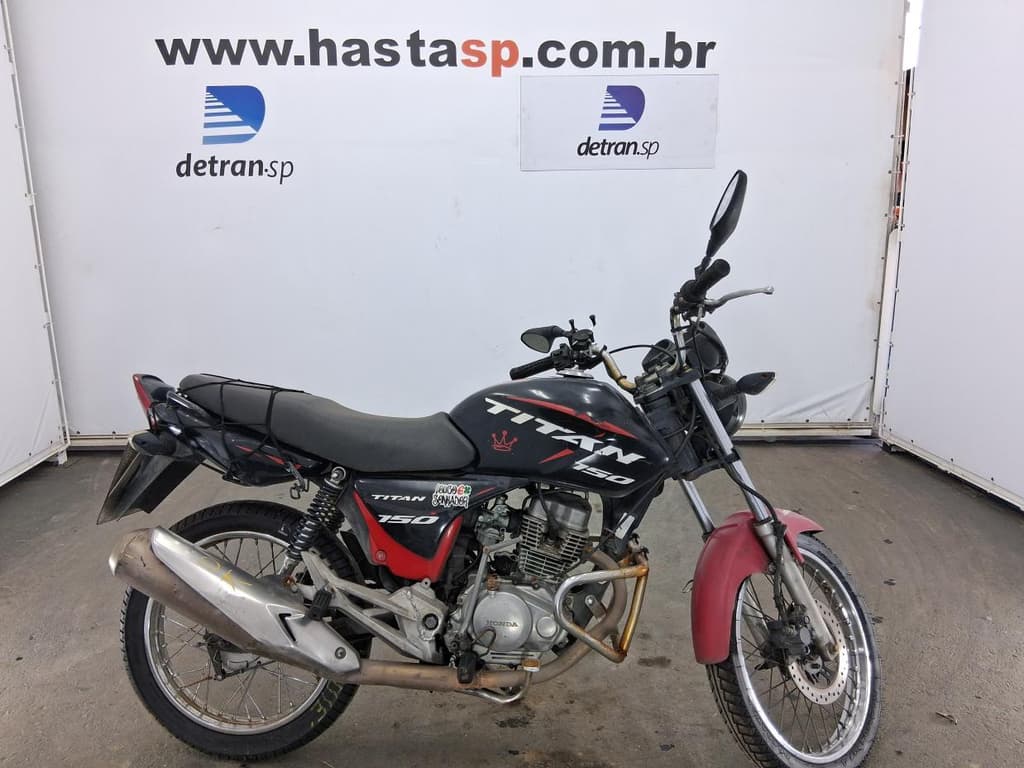 Honda CG 150 Titan KS 2007, preta