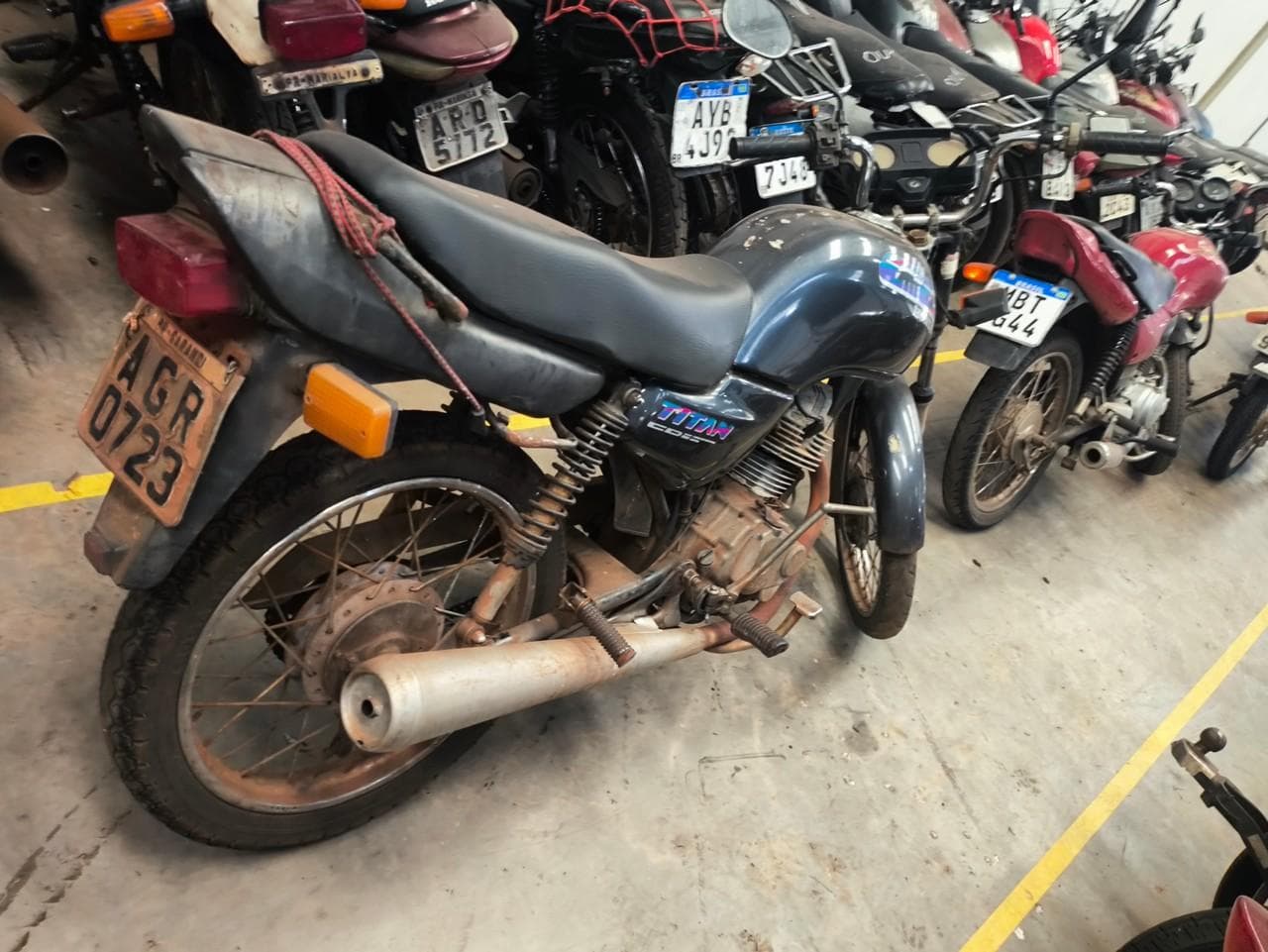 Honda CG 125 Titan, 1996 — foto 3