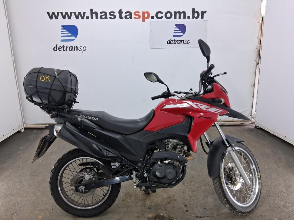 Honda XRE 190 2024, vermelha