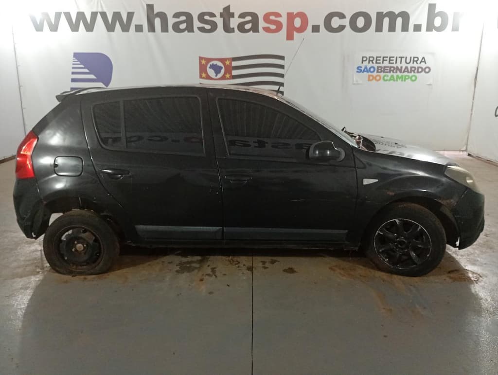 Renault Sandero EXP 16 2010, preta