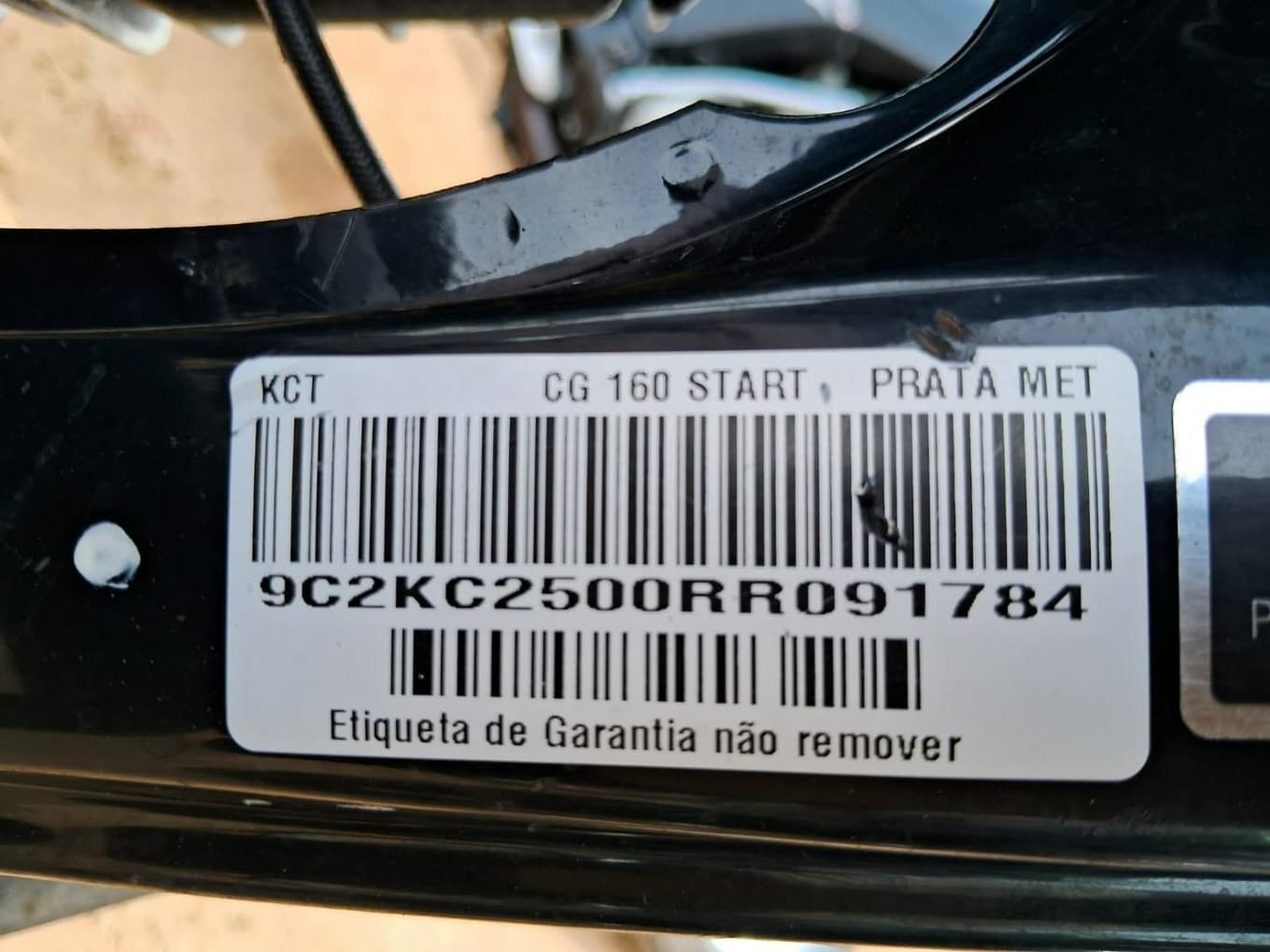 Honda Honda/cg 160 Start 2024 — foto 8