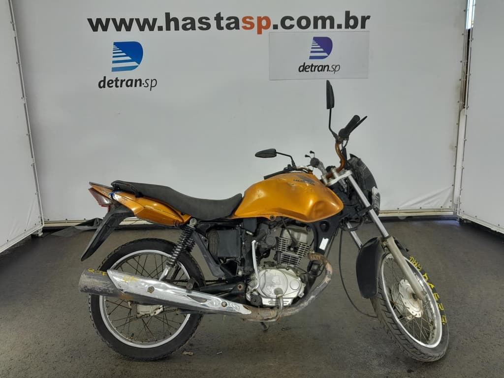 Honda CG 150 Titam MIX KS 2010, laranja