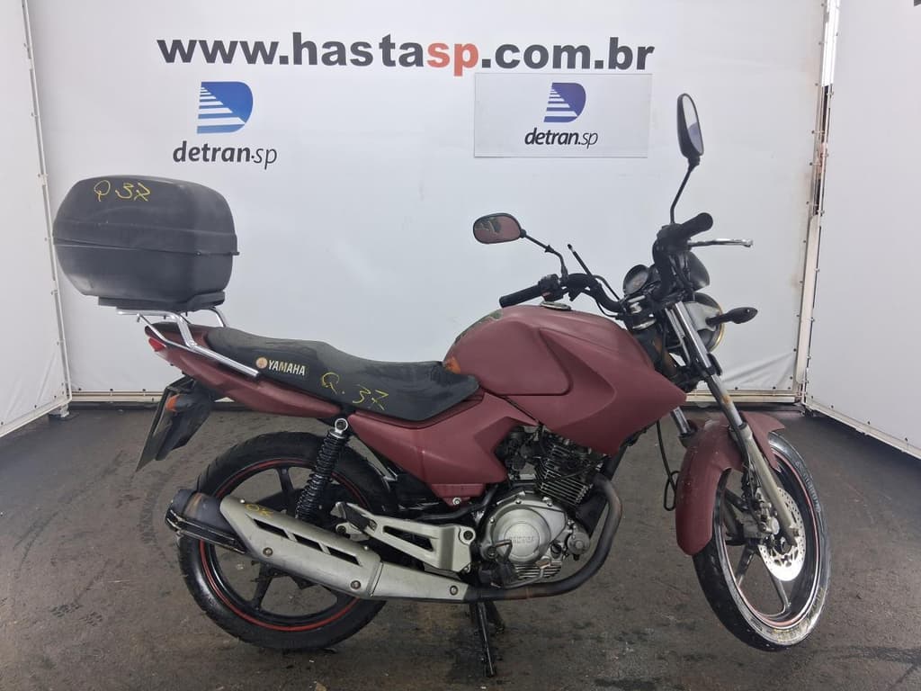 Yamaha Factor Ybr125 ED 2010, vermelha