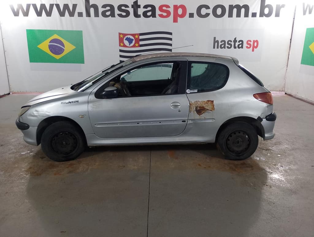 Peugeot 206 14 Sensat FX 2008, prata