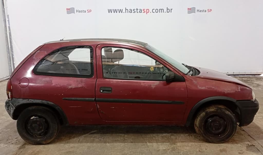 Chevrolet Corsa GL 1995, vermelha