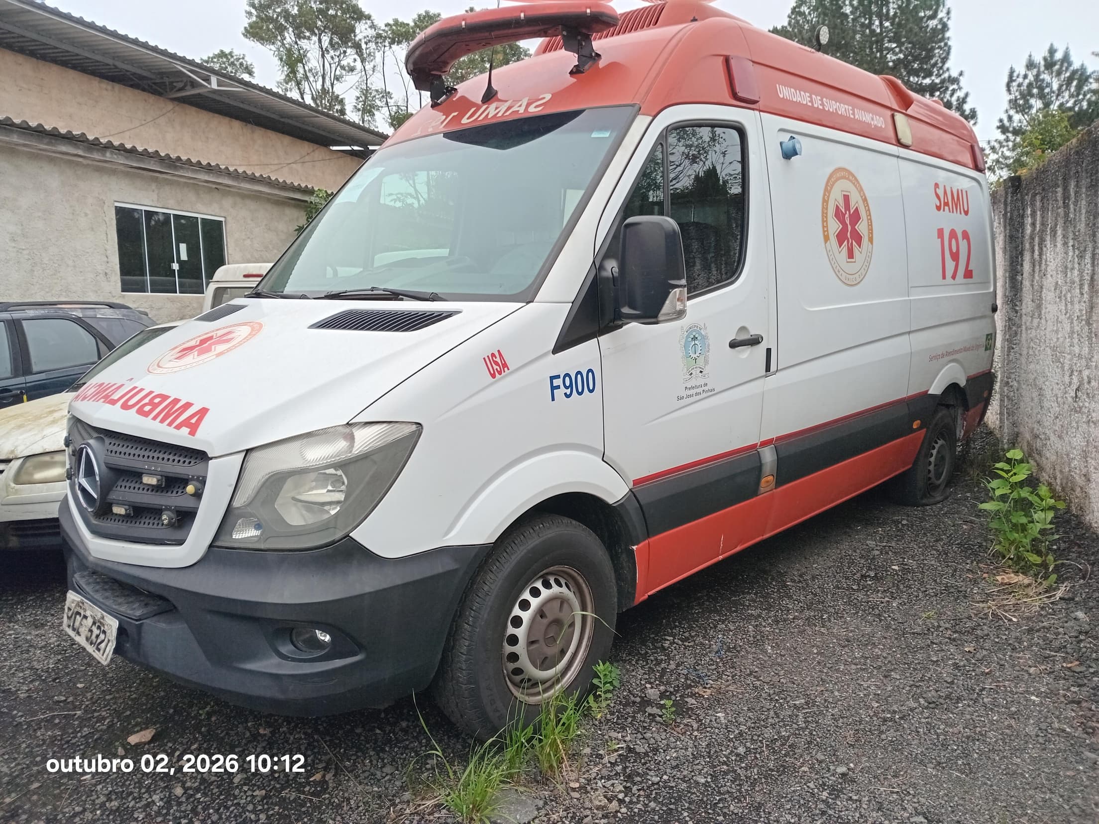 Ambulância Sprinter 2018