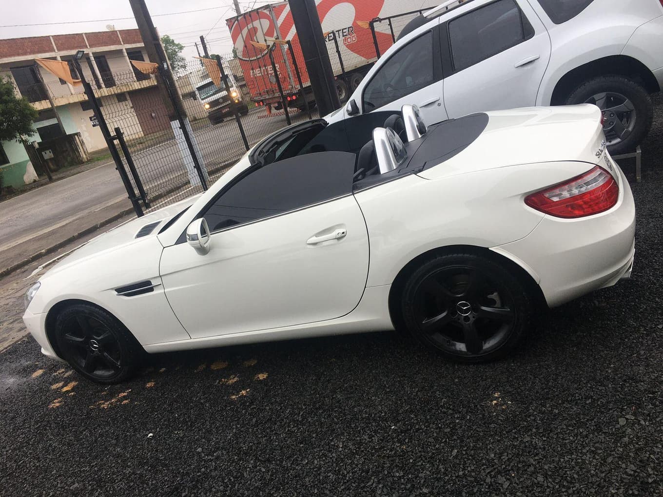 Mercedes-Benz 250 SLK 250 CGI 2013, branca