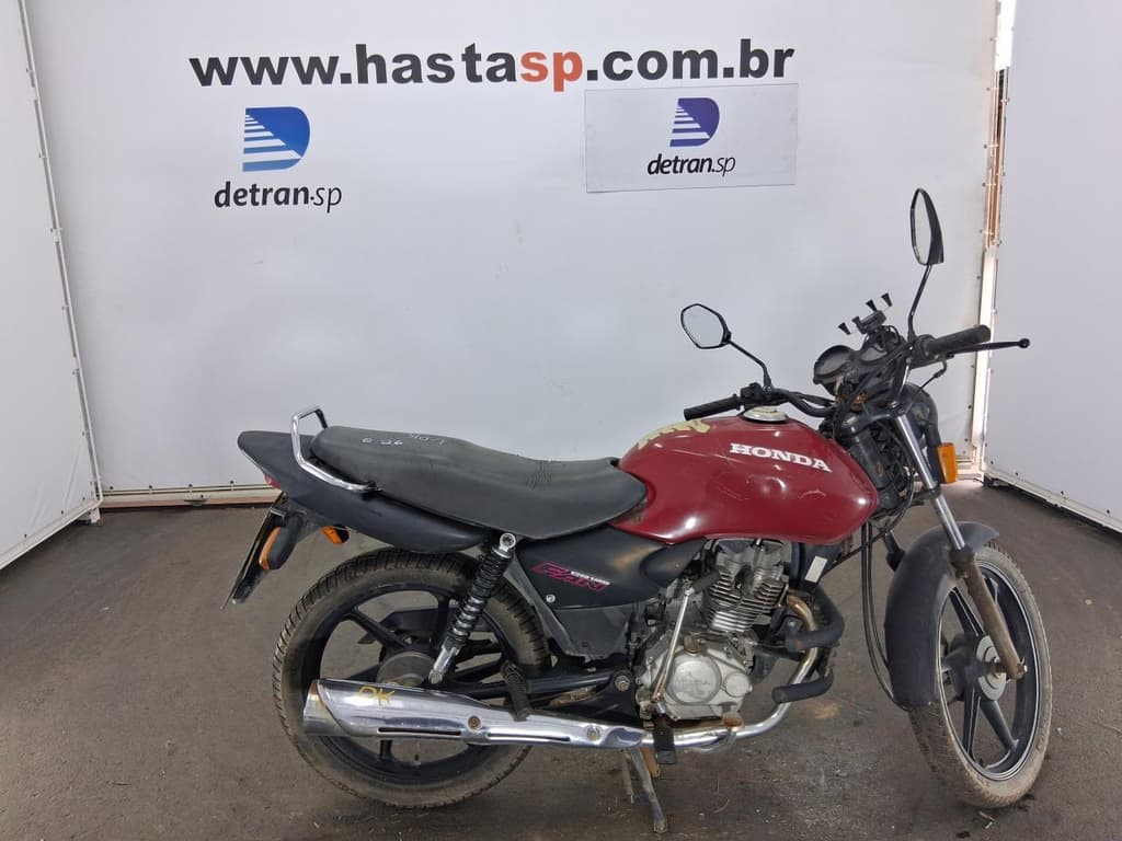 Honda CG 125 FAN 2006, vermelha
