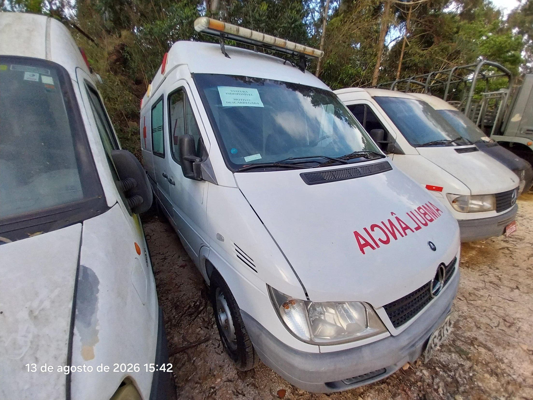 VTE Ambulância SA Sprinter 313 1 1 2T 4X2 Mercedes-benz 2011