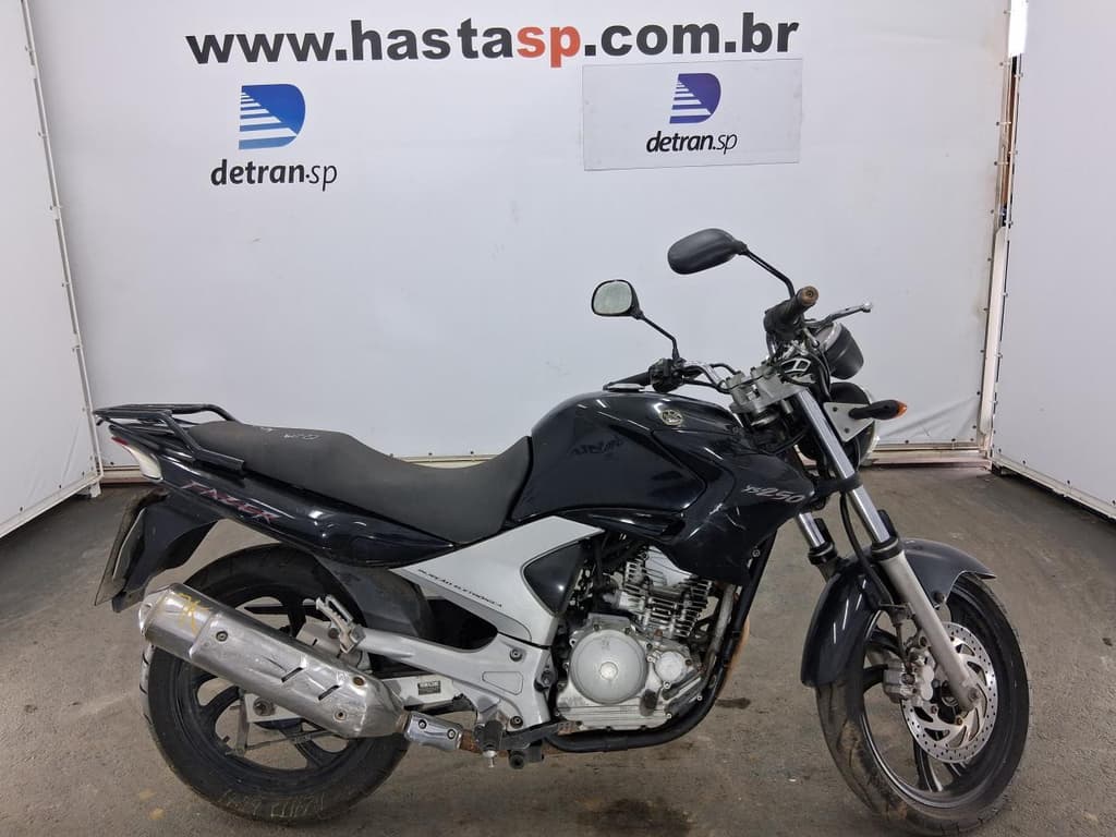 Yamaha Fazer Ys250 2008, preta