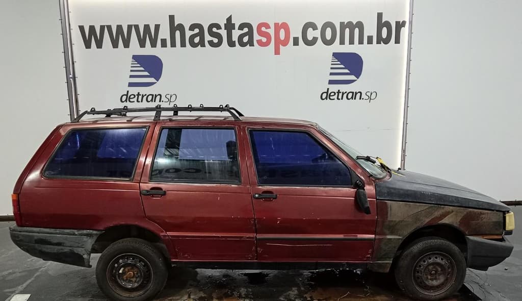 Fiat Elba Weekend IE 1995, vermelha