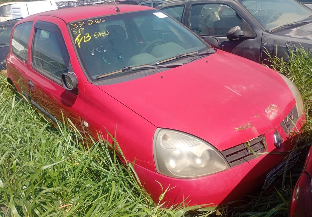 Renault Clio AUT 10 H 3P 2007, vermelha