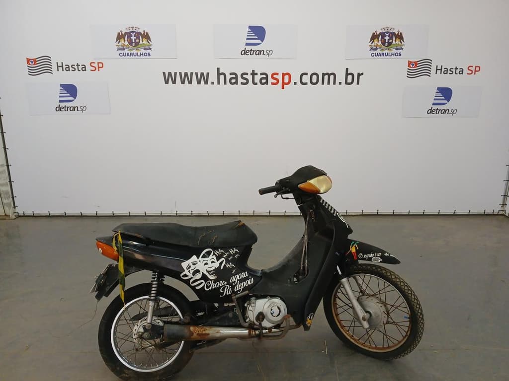 Honda C100 BIZ Mais 2005, preta