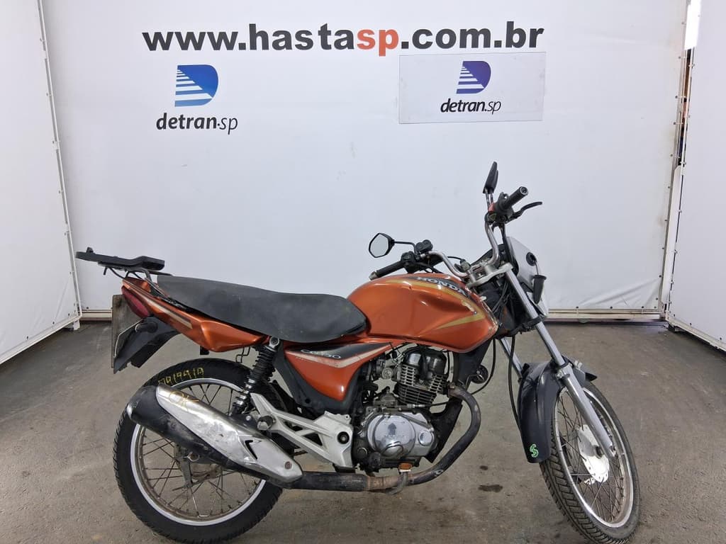 Honda Cg150 Special Edit 2007, laranja