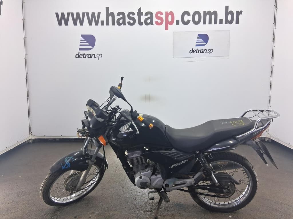 Honda CG 150 FAN ESI 2010, preta